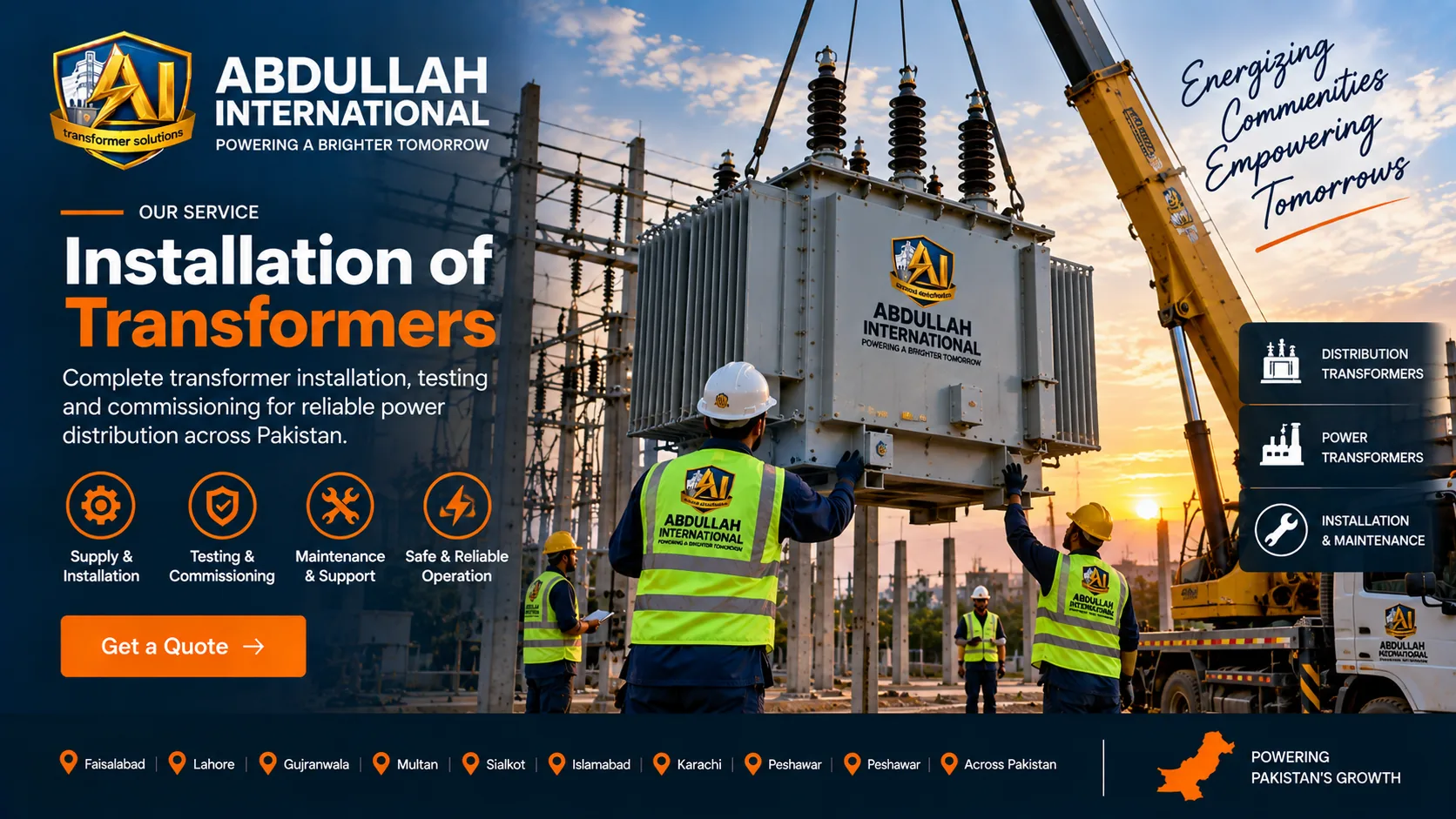 Transformer Installation