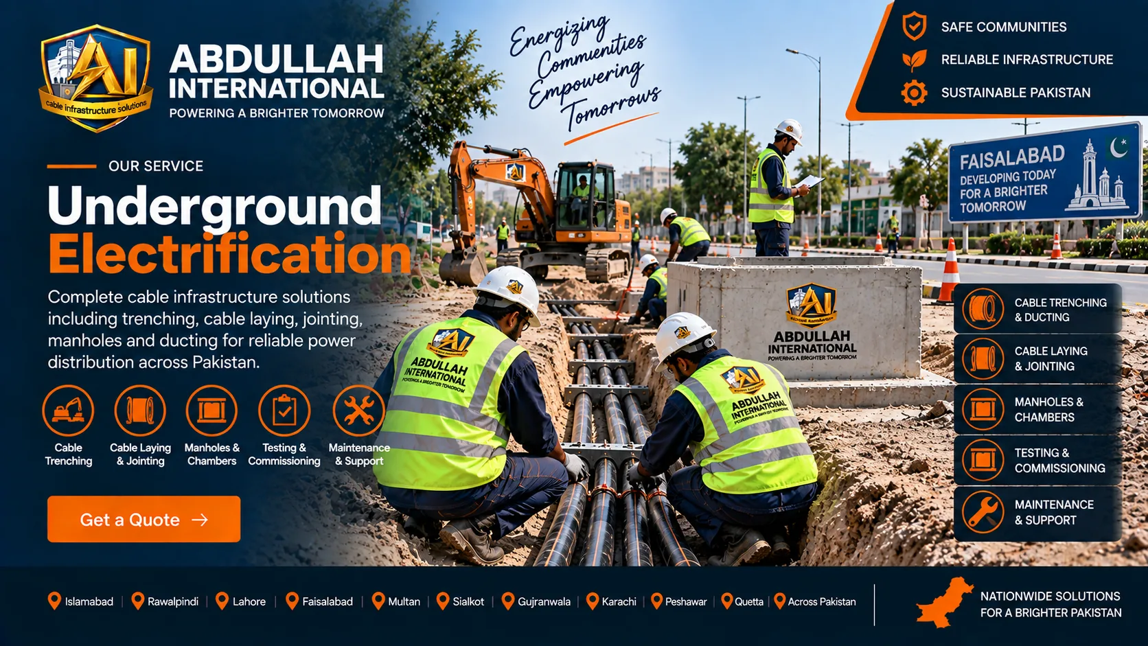 Underground Cable Infrastructure