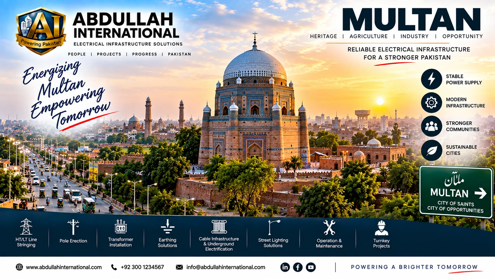 Electrical Infrastructure in Multan