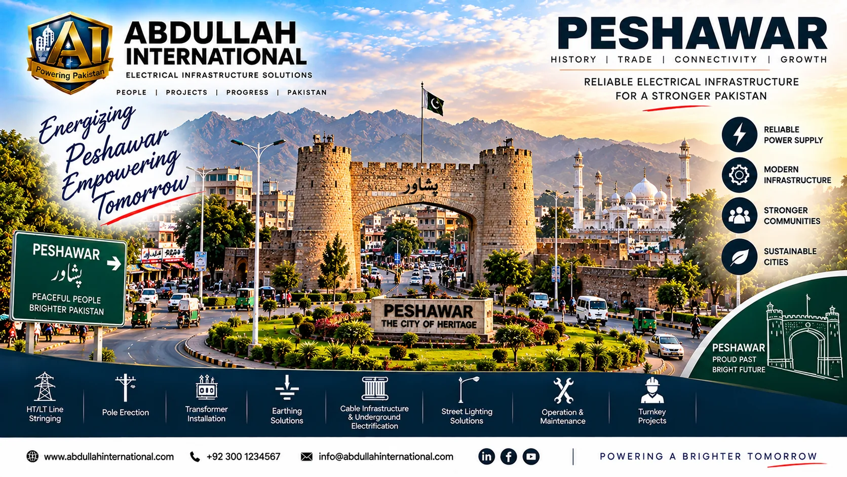 Electrical Infrastructure in Peshawar