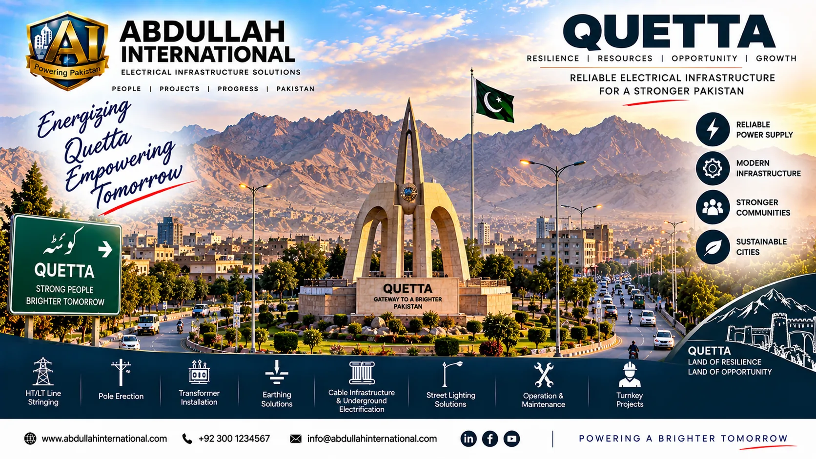 Electrical Infrastructure in Quetta
