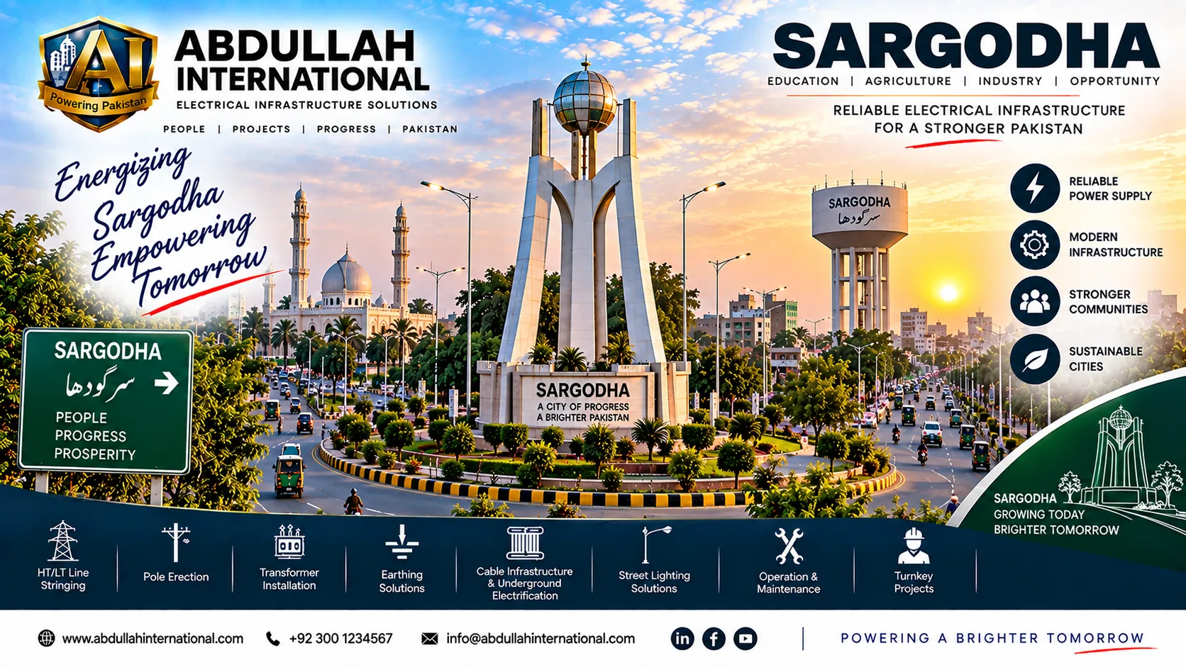Electrical Infrastructure in Sargodha